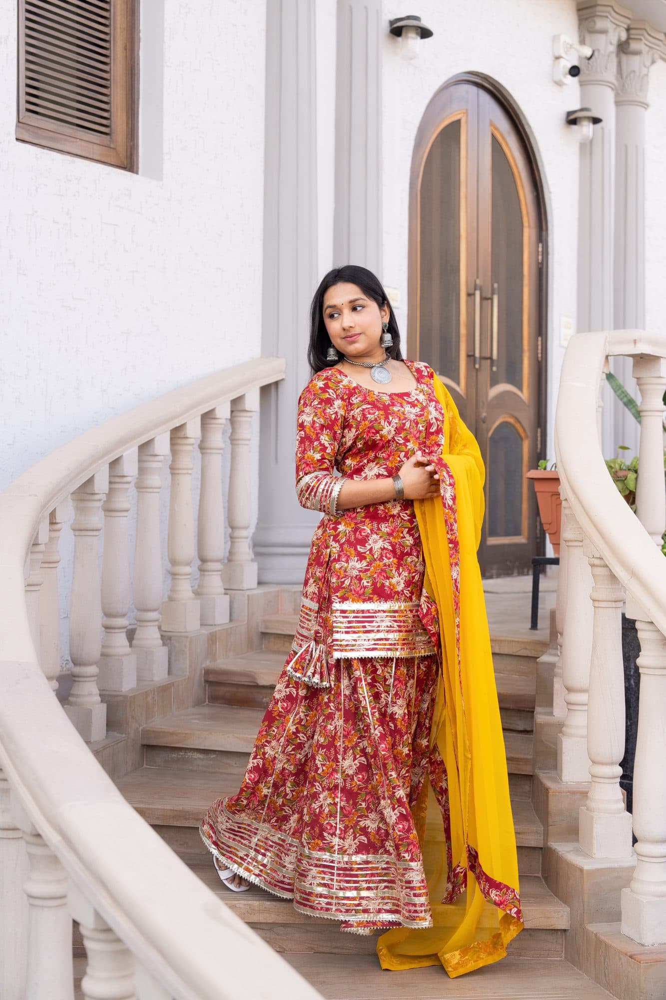 Gul Rang Lehenga Set