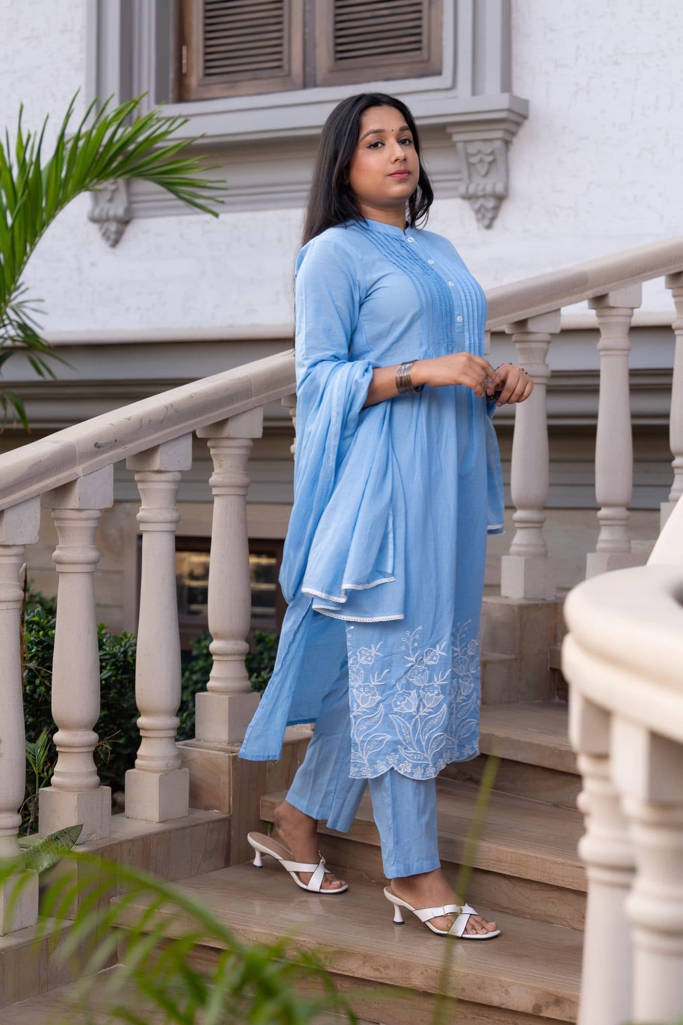 Neel Tara Cotton Suit